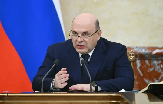 Russian Prime Minister Mikhail Mishustin