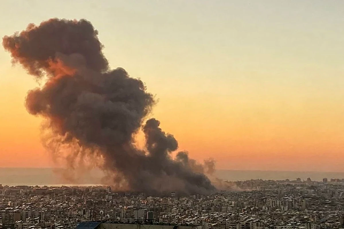Israeli airstrike hits central Beirut for the first time in nearly a year of conflict