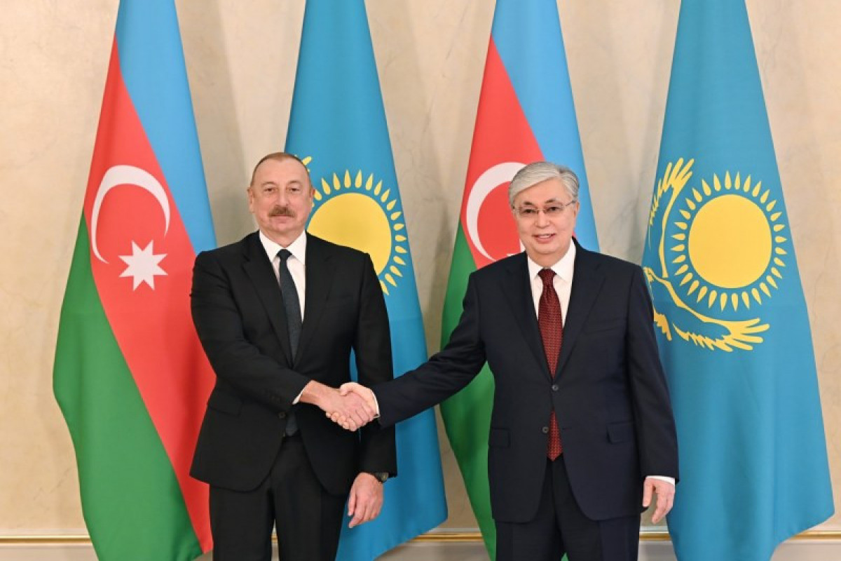 Ilham Aliyev, Kassym-Jomart Tokayev