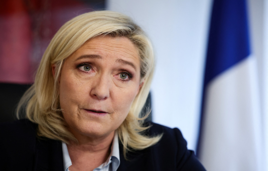 Judge made 'political decision' with guilty verdict, Le Pen says