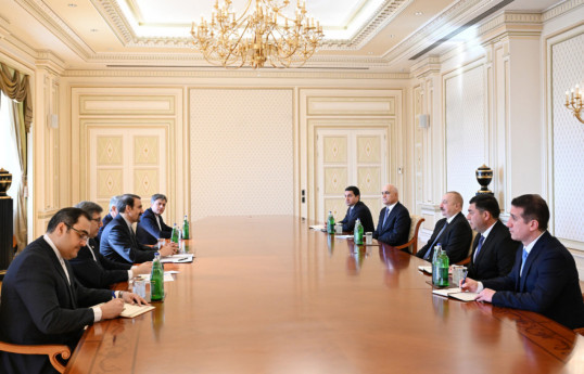 President of Azerbaijan Ilham Aliyev received Political Advisor to President of Iran-UPDATED 