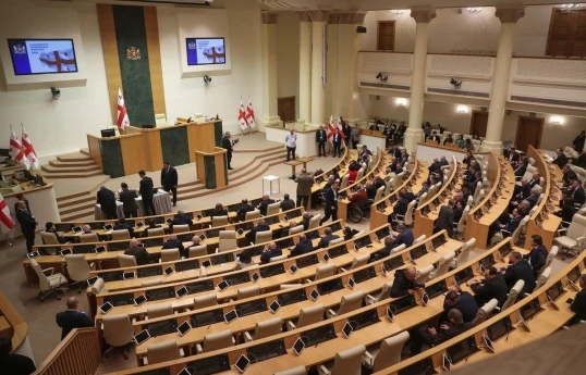 Georgian parliament adopts "Foreign Agents" law