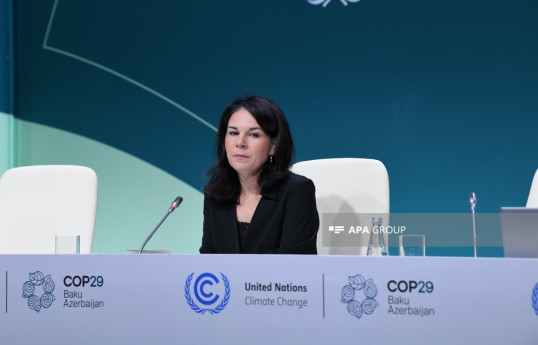German Foreign Minister Annalena Baerbock