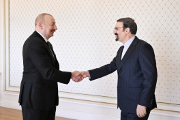 President of Azerbaijan Ilham Aliyev received Political Advisor to President of Iran-UPDATED 