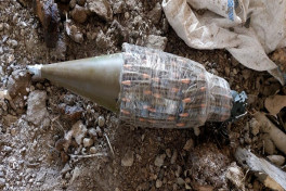 Explosive device discovered in Azerbaijan's Khojavand -PHOTO 