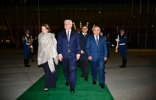 German President Frank-Walter Steinmeier concludes his visit to Azerbaijan