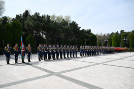 Official welcome ceremony was held for President of Germany Frank-Walter Steinmeier