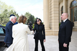 Official welcome ceremony was held for President of Germany Frank-Walter Steinmeier