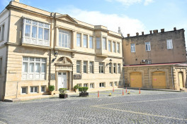 German President Frank-Walter Steinmeier visits Icherisheher in Baku