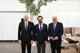 Presidents of Azerbaijan and Germany attended concert at Heydar Aliyev Center-PHOTO 
