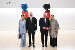 Presidents of Azerbaijan and Germany attended concert at Heydar Aliyev Center-PHOTO 