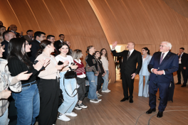 Presidents of Azerbaijan and Germany attended concert at Heydar Aliyev Center-PHOTO 