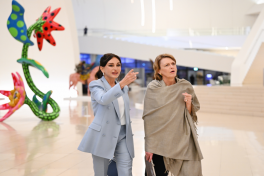 Presidents of Azerbaijan and Germany attended concert at Heydar Aliyev Center-PHOTO 