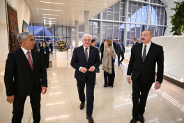 Presidents of Azerbaijan and Germany attended concert at Heydar Aliyev Center-PHOTO 