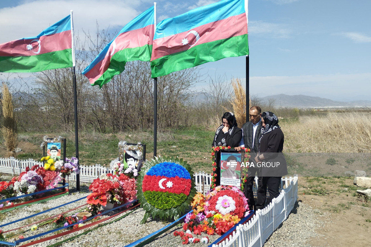 Bakhtiyar Guliyev, one of the first martyrs of Garabagh commemorated 32 years later in cemetery where he was buried -PHOTO 