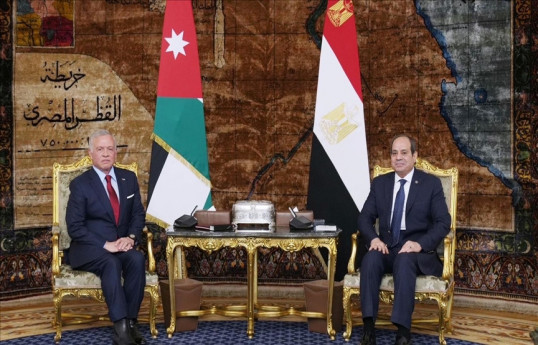 Jordan, Egypt discuss efforts for permanent Gaza ceasefire