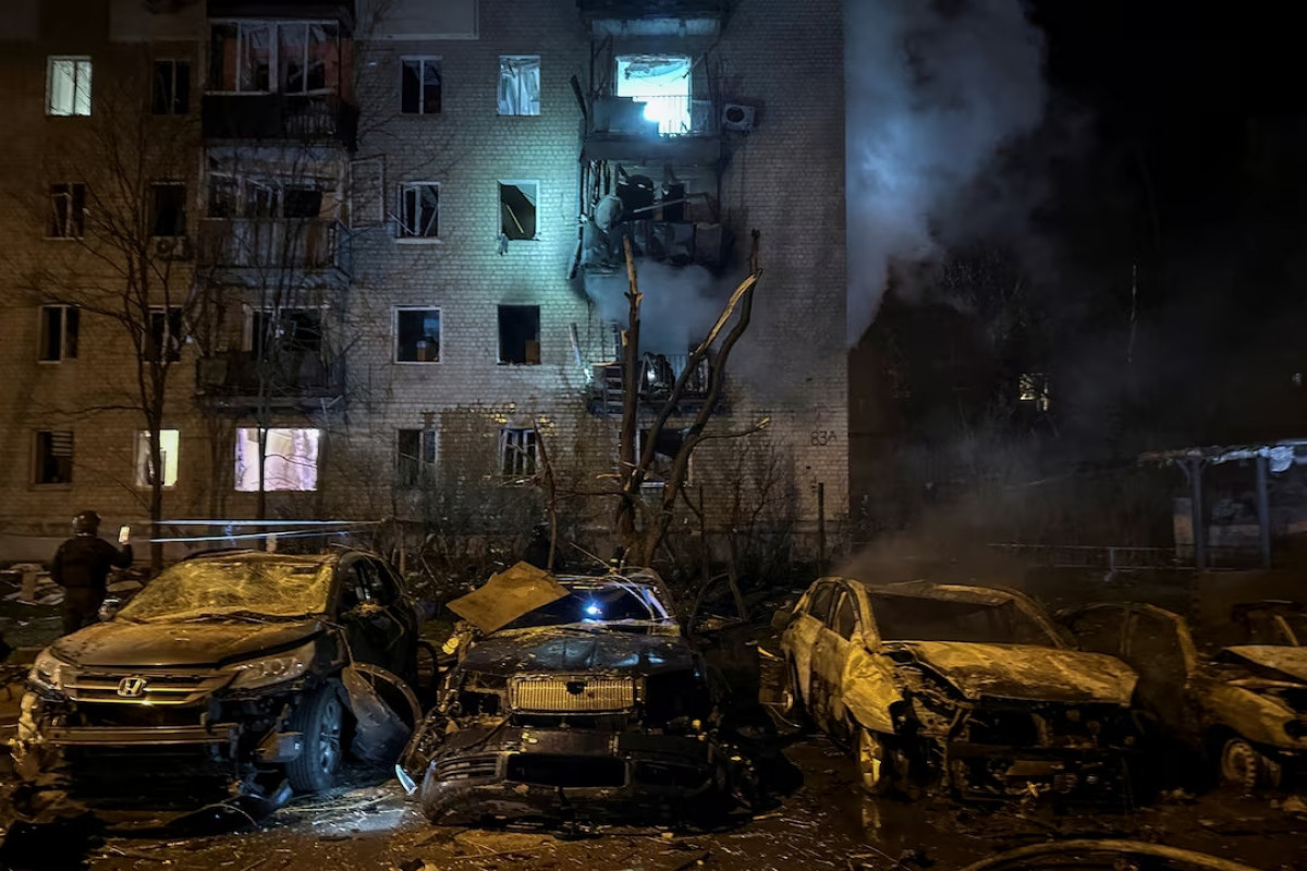 Russian drone attack hits Kharkiv homes, kills at least two, injures 32
