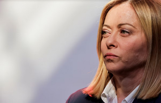 Italian Prime Minister Giorgia Meloni