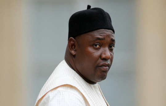 Gambian President congratulates Azerbaijani leader