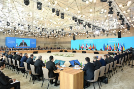 Baku hosts 11th SGC Advisory Council Ministerial Meeting and 3rd Green Energy Advisory Council Ministerial Meeting, President Ilham Aliyev addressed the event -UPDATED 1 