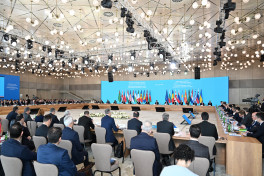 Baku hosts 11th SGC Advisory Council Ministerial Meeting and 3rd Green Energy Advisory Council Ministerial Meeting, President Ilham Aliyev addressed the event -UPDATED 1 