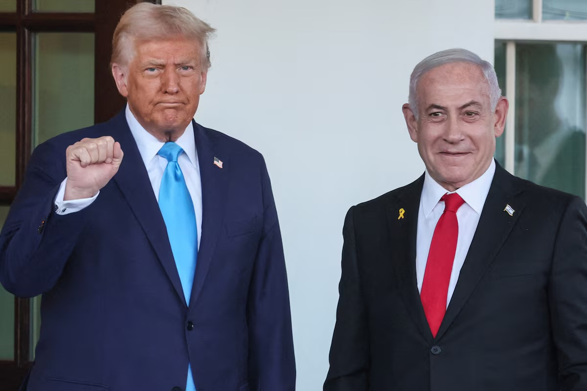 Donald Trump, Benjamin Netanyahu