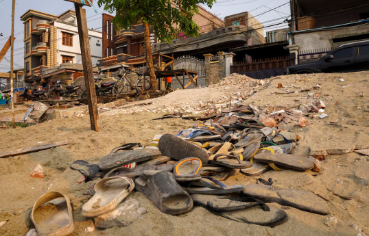 Myanmar quake death toll at 3,354, junta leader returns from summit