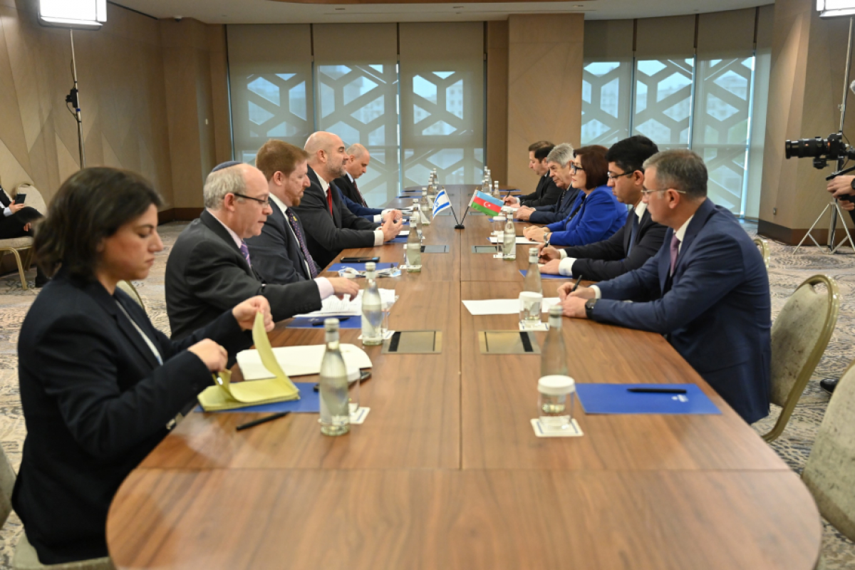 Speaker of Azerbaijan’s Parliament meets with Speaker of Israel’s Knesset