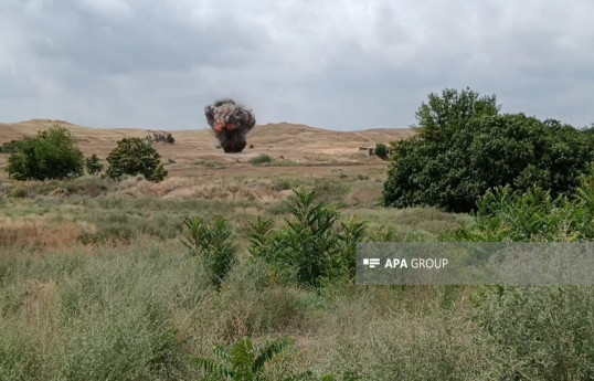 ANAMA employee hit by mine in Azerbaijan's liberated Jabrayil district