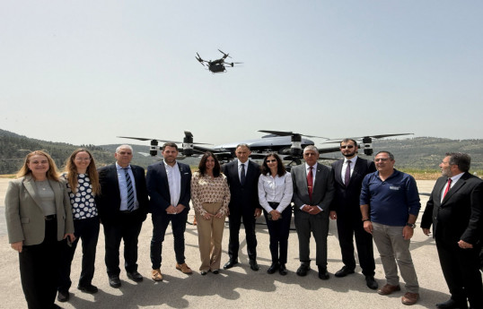 Rashad Nabiyev is on a visit to Israel