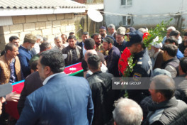 Azerbaijani serviceman killed in ammunition explosion in Jabrayil buried in Lankaran -PHOTO -UPDATED 