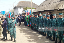 Azerbaijani serviceman killed in ammunition explosion in Jabrayil buried in Lankaran -PHOTO -UPDATED 