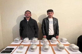 Azerbaijan prevents smuggling of large sums of drugs from Iran, 2 suspects detained-PHOTO 