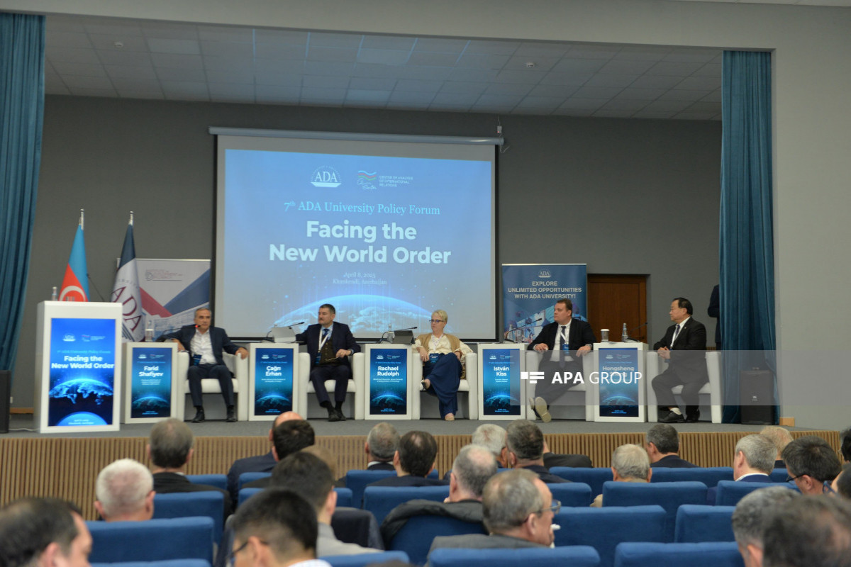Next panel held at the 7th ADA Political Forum at Karabakh University-PHOTO 