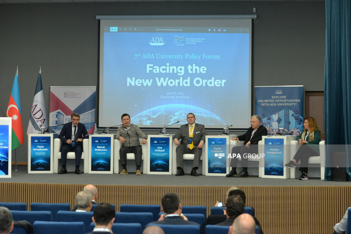 Panel session as part of the 7th ADA Political Forum held in Khankendi -PHOTO 