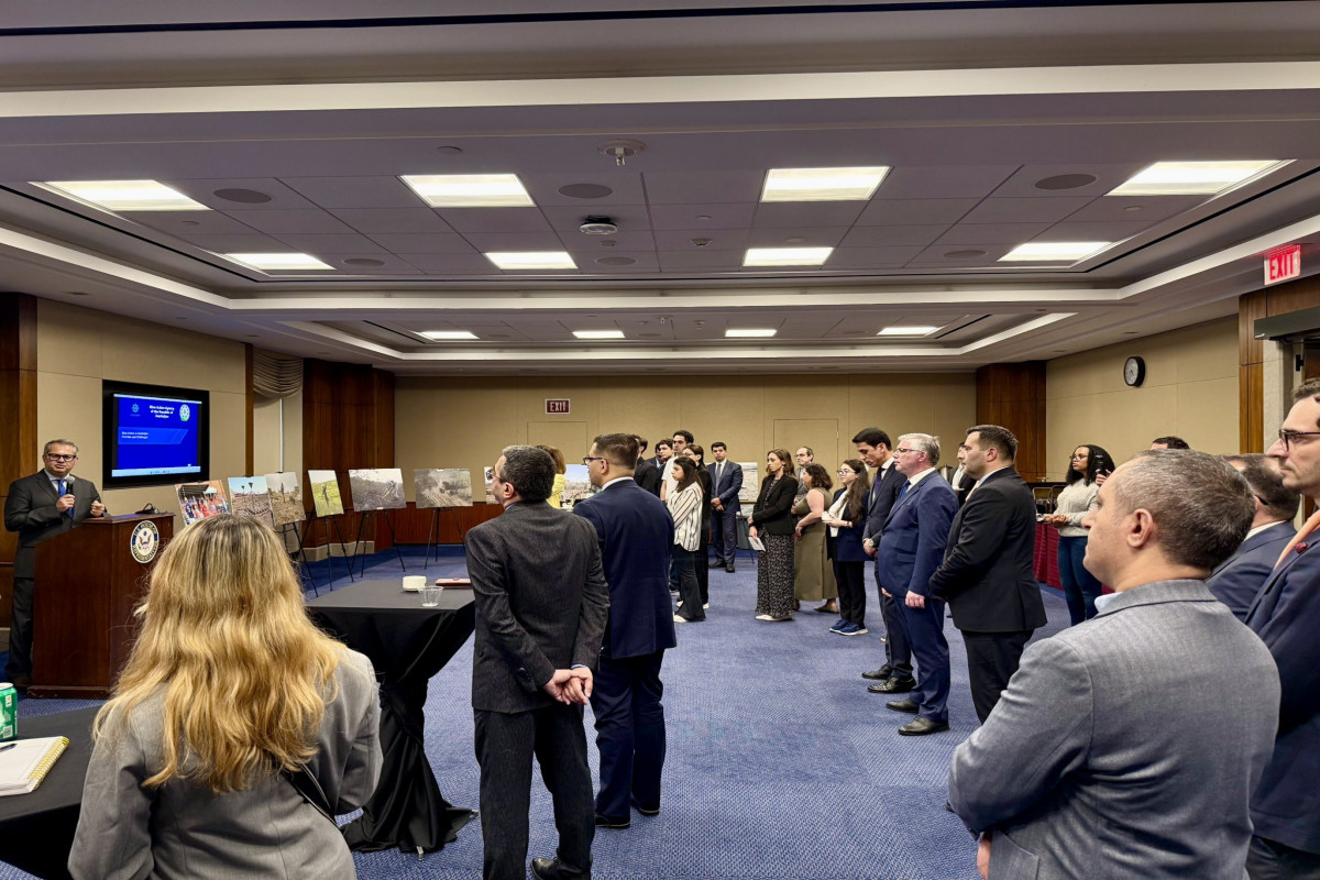 US Congress hosts photo exhibition and event on “Mine Action in Azerbaijan: Priorities and Challenges”