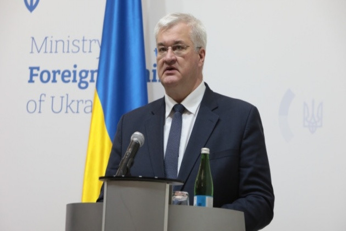Ukrainian Foreign Minister Andrii Sibiha