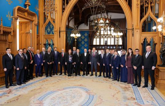 Lavrov discusses Russia-US dialogue, Ukraine crisis with envoys of Eurasian states