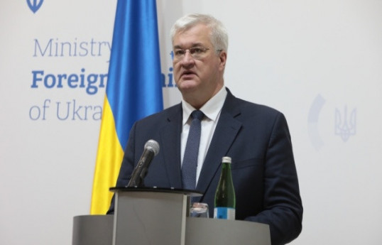 Ukrainian Foreign Minister Andrii Sibiha