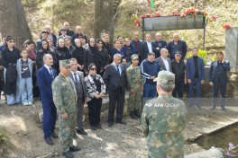 Memory of scouts martyred in "Khojavend Operation" commemorated-PHOTO 