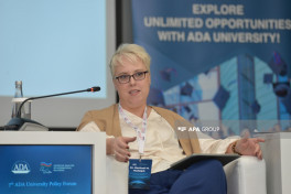 Next panel held at the 7th ADA Political Forum at Karabakh University-PHOTO 