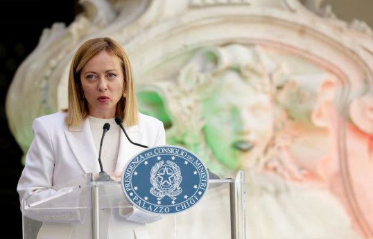 Italian Prime Minister Giorgia Meloni