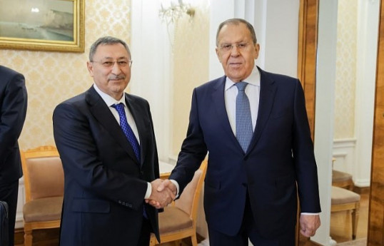 Khalaf Khalafov, Representative of the President of the Republic of Azerbaijan on Special Assignments, Russian Foreign Minister Sergei Lavrov