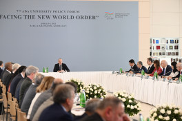 International Forum themed “Facing the New World Order” was held at ADA University with participation of President Ilham Aliyev -UPDATED -VIDEO 
