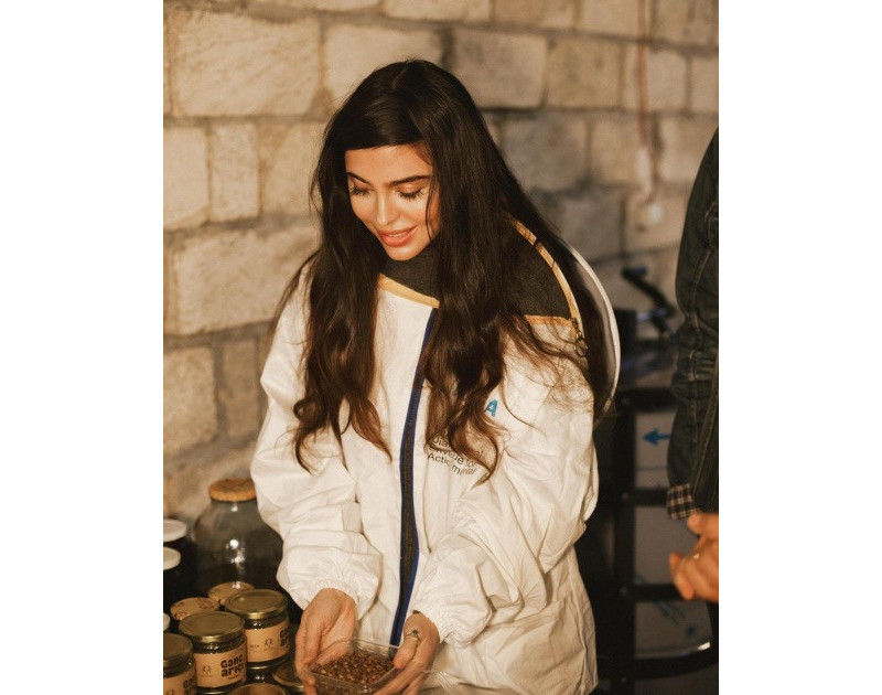 Leyla Aliyeva and Arzu Aliyeva meet participants of “Young beekeeper" project in Gabala