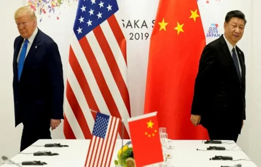 Donald Trump and Chinese President Xi Jinping met at the G20 leaders summit in Japan in 2019