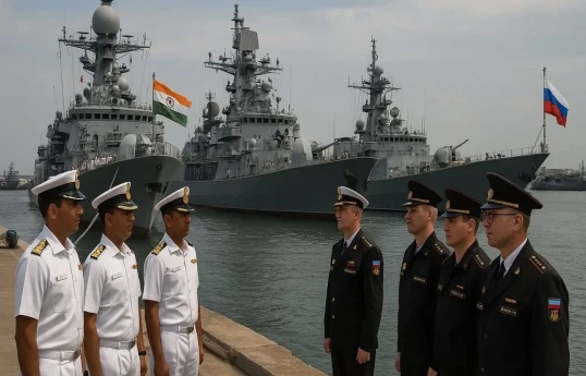 Russian Pacific Fleet warships wrap up visit to India