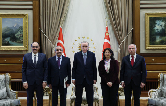 Turkish President receives delegation that met with PKK leader