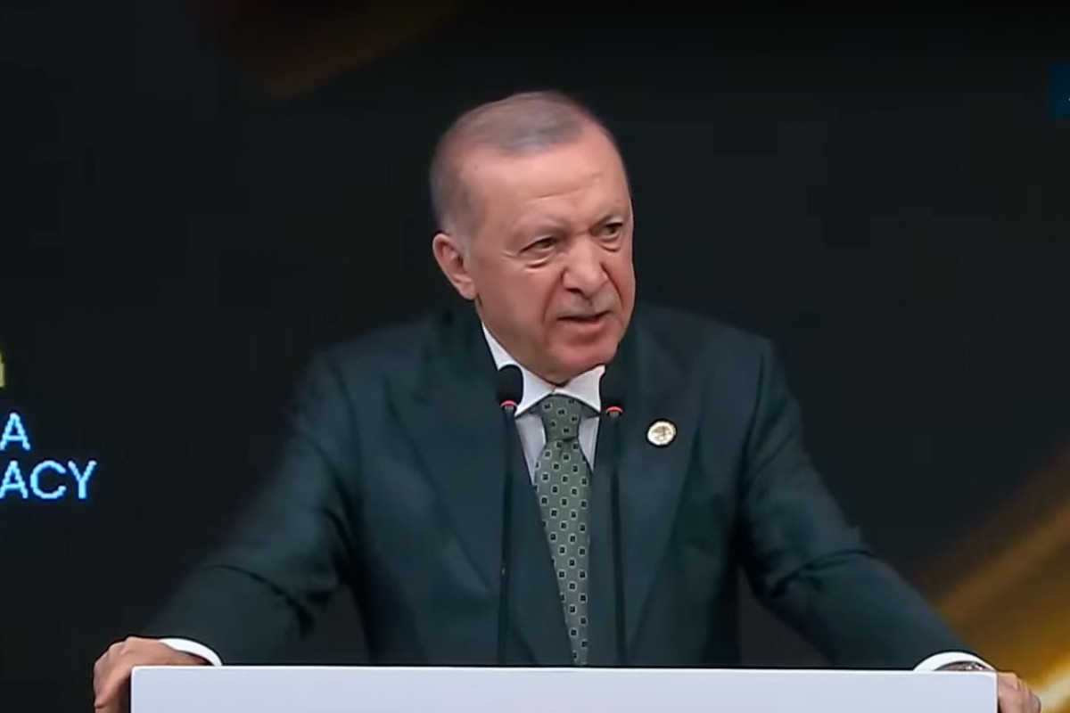 Recep Tayyip Erdoğan President of the Republic of Türkiye and Shehbaz Sharif, Pakistani Prime Minister