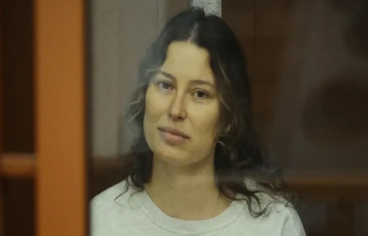 Reuters | Ksenia Karelina was detained in Yekaterinburg in 2024